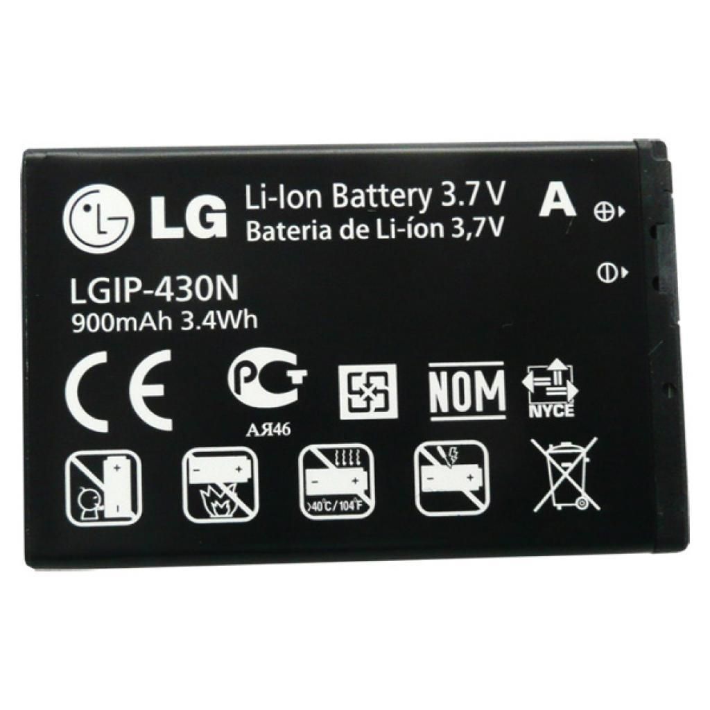 Batteria Originale LG LGIP-430A 3.7V 900mAh Ioni Di Litio Per Cellulari LG