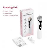 HOUSEHOLD HY116 Multifunkční kosmetický přístroj 4 v 1 s mikroproudy, LED světelnou terapií, modelování obličeje a lifting