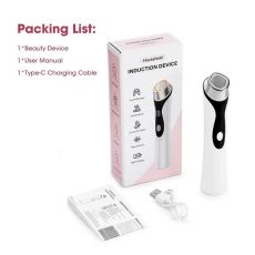 HOUSEHOLD HY116 Multifunkční kosmetický přístroj 4 v 1 s mikroproudy, LED světelnou terapií, modelování obličeje a lifting