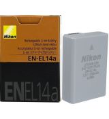 Nikon EN-EL14A Baterie Nikon EN-EL14A, EN-EL14, EN-EL14e 7,2V 1230mAh Li-Ion – originální